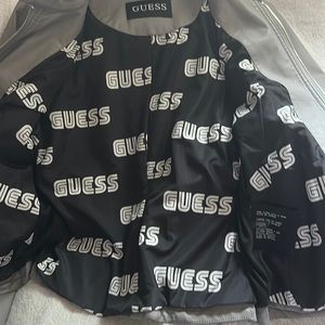 ladies waist length leather jacket